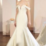 la robe de mariée avec un design de sirène