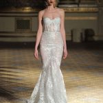 la robe de mariée avec un design de sirène