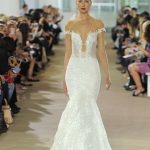 la robe de mariée avec un design de sirène