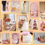 Mariage avec la couleur rose