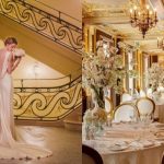 Mariage avec la couleur d&rsquo;or