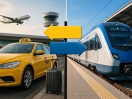 Taxi ou train pour l’aéroport : quelle est la meilleure option ?